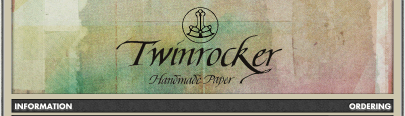 Twinrocker Handmade Papermaking Supplies